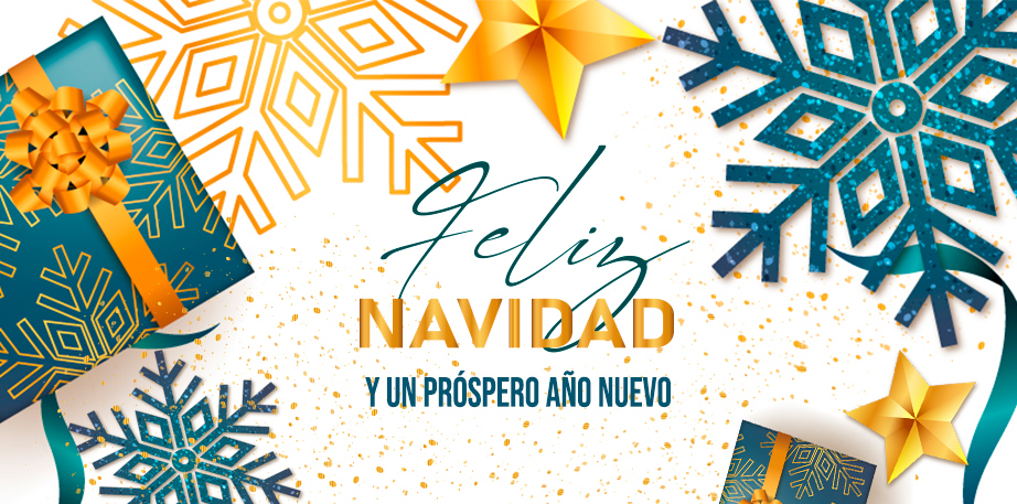 ¡Feliz Navidad 2021 y un Próspero 2022!