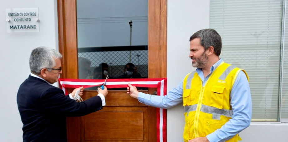 Terminal Portuario de Matarani de Perú inaugura nueva Unidad de Control Conjunto